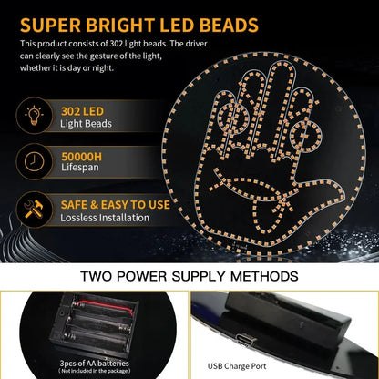 Interaktywna Lampka LED "Fun Gesture"